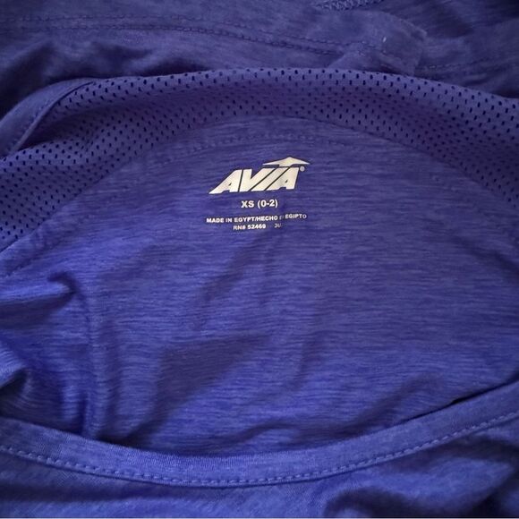 Avia Blue Relaxed Backless Tank Top - Picture 3 of 3